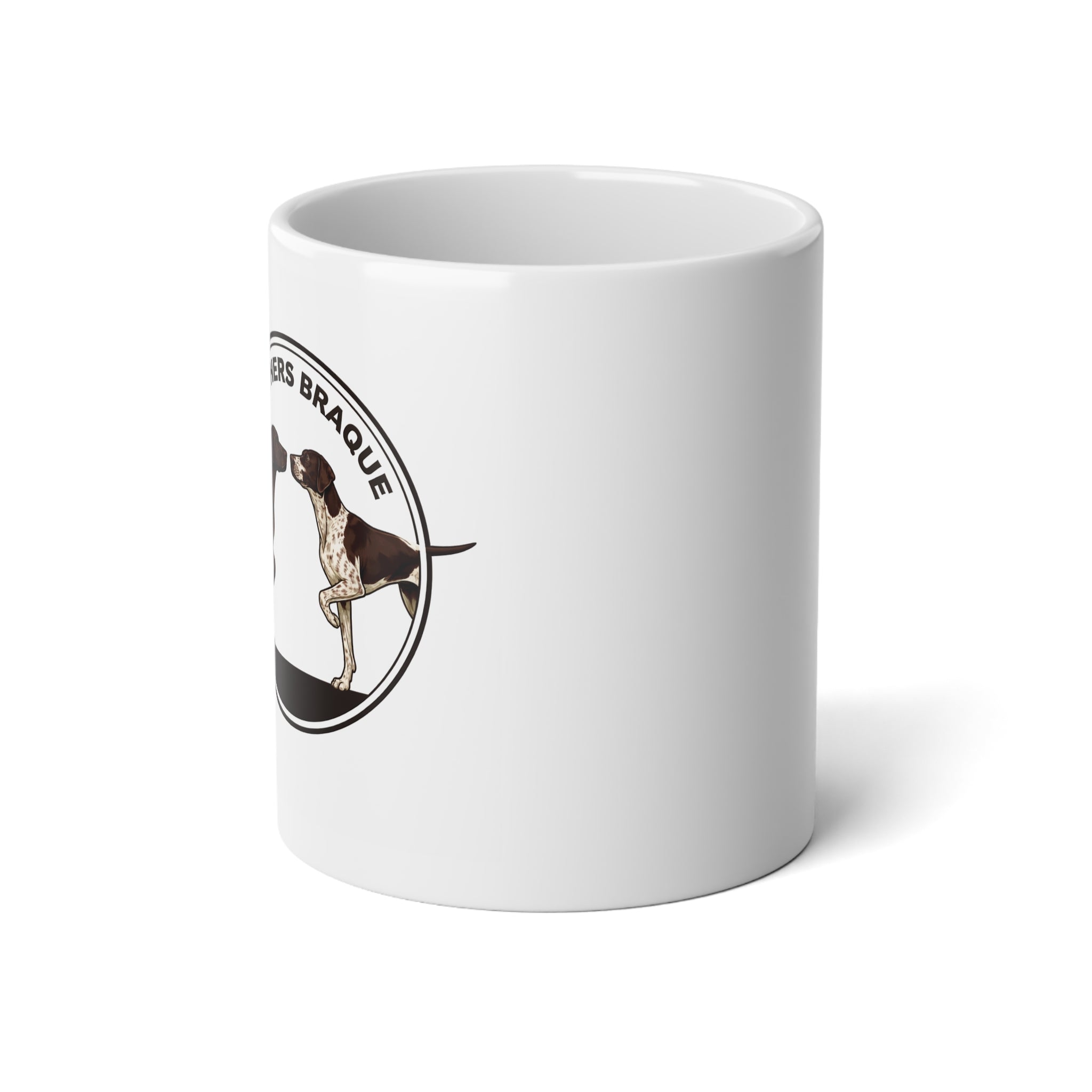 20oz Jumbo Mug — French Pointer Dog Logo Coffee Cup